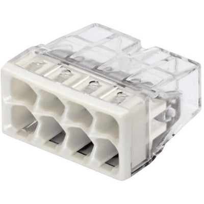 Bloc de connexion LED WAGO 8 voies 0,5-2,5mm² IP20 220-240V CE RoHS 50pcs