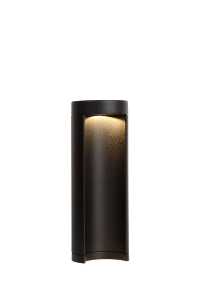 Lucide COMBO lampe de jardin LED sur pied, 9W 3000K, IP54 Aluminium noir, borne extérieure moderne 250mm