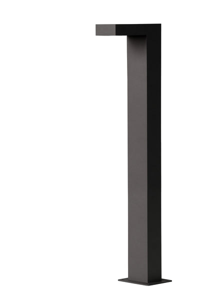 Lucide TEXAS borne lumineuse LED 7W 3000K IP54 Anthracite extérieur aluminium 220-240V 600mm éclairage de jardin moderne