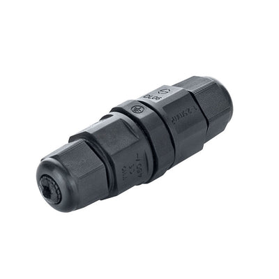 Connecteur LED Aigostar étanche 3 pôles pour câbles 0.5-2.5mm² IP68 Noir certifié CE RoHS