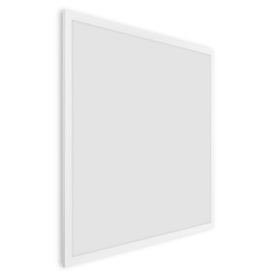 Ledvance Panneau LED Comfort 28W 4000K Aluminium Blanc, éclairage de plafond fin pour bureaux et maisons