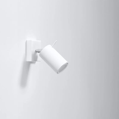 Applique murale Sollux Lighting RING Aluminium Or Mat, IP20 compatible LED, 220-240V, certifiée CE RoHS