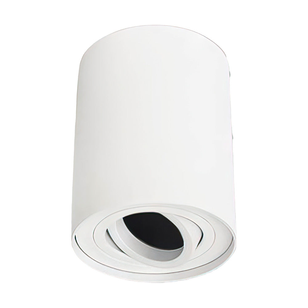 Spot encastré au plafond LED Spectrum CHLOE GU10, en saillie, Aluminium blanc, IP20, orientable, 250V