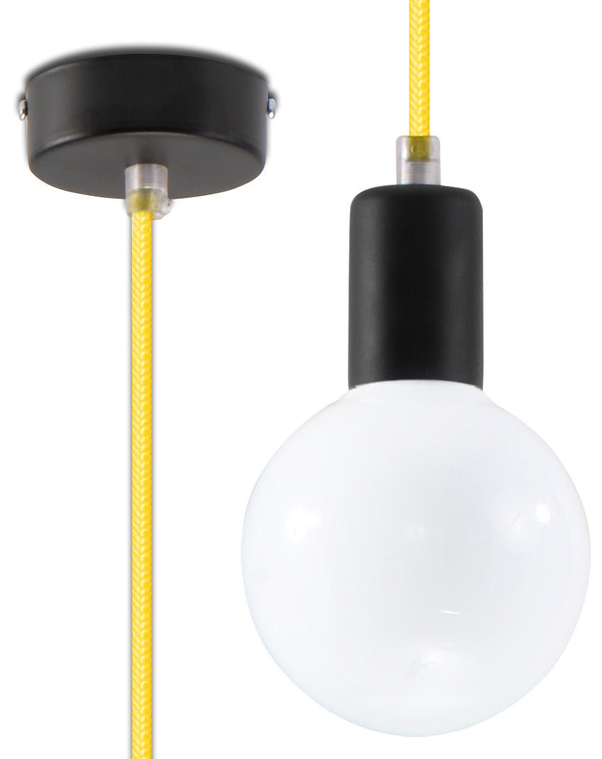 Sollux Lighting LED lamp 220-240V AC with IP20 rating - Yellow finish