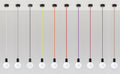 Sollux Lighting LED lamp 220-240V AC with IP20 rating - Yellow finish