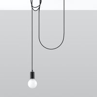 Hanglamp edison 1 black LED lamp 220-240V AC | IP20 | 50W max