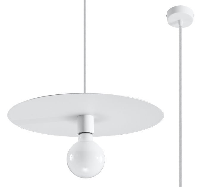 Sollux Lighting Flavio LED pendant lamp 50W, matt gold, aluminium, 104mm, IP20, 220-240V