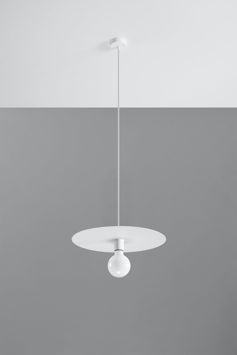 Sollux Lighting Flavio LED pendant lamp 50W, matt gold, aluminium, 104mm, IP20, 220-240V