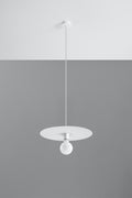 Sollux Lighting Flavio LED pendant lamp 50W, matt gold, aluminium, 104mm, IP20, 220-240V