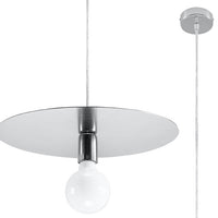 Sollux Lighting Hanglamp FLAVIO grijs LED lamp 220-240V IP20