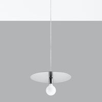 Sollux Lighting Hanglamp FLAVIO grijs LED lamp 220-240V IP20
