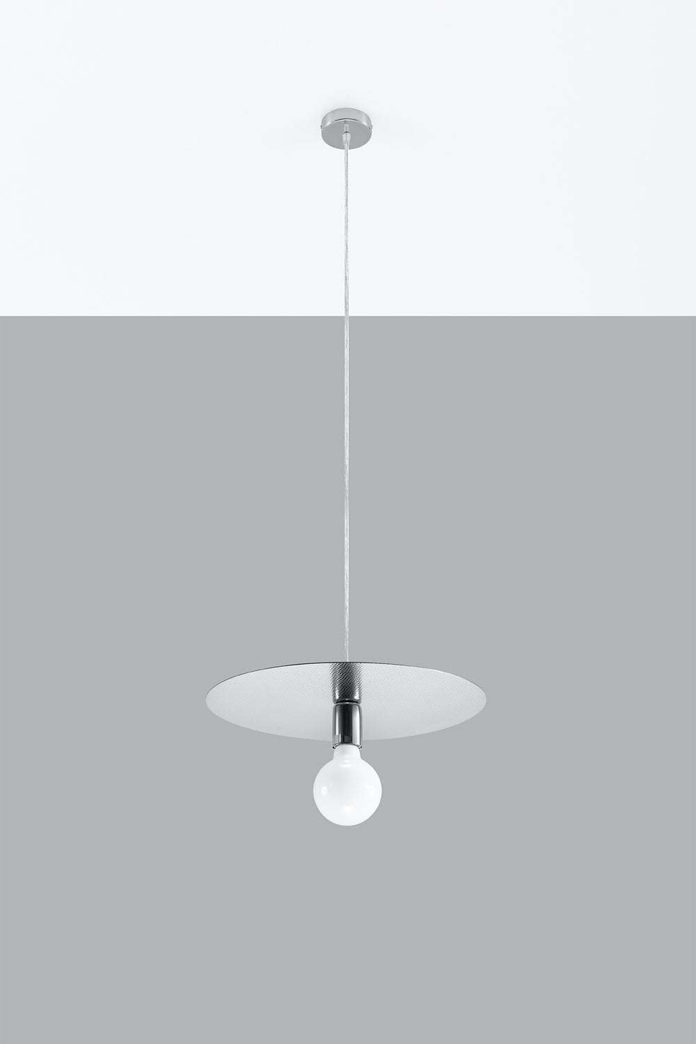 Sollux Lighting Hanglamp FLAVIO grijs LED lamp 220-240V IP20