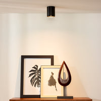 Lucide BODI LED ceiling spotlight Black 1xGU10 adjustable downlight IP20 aluminium 80x80x95mm