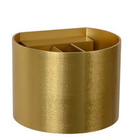 Lucide XIO wall light LED dimmable G9 3.5W 2700K adjustable beam angle Matte Gold Brass IP20
