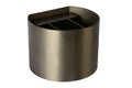 Applique murale LED Lucide XIO, dimmable G9 3.5W 2700K, angle de faisceau réglable, Brun Rouille, aluminium IP20