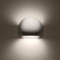 Lampe LED Sollux Lighting 50W globe en aluminium, IP20, 220-240V, 4000K, finition or mat