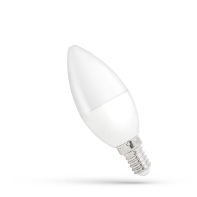 Ampoule LED bougie Spectrum E14 4W 6000K blanc froid 340 lumens non dimmable éclairage intérieur