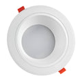 Spot encastré LED Spectrum 25W 230V 3000K blanc chaud 1875 lumens faisceau 90° IP20 Blanc 230mm