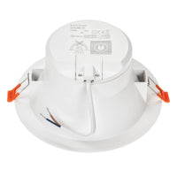 Spectrum LED recessed spotlight 30W 2400 lumens 3000K warm white IP44 White housing 230mm cutout
