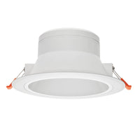 Spot LED encastré Spectrum 30W 230V 3000K 2250 lumens Blanc IP20 faisceau 90° éclairage de plafond intérieur