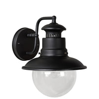 Applique murale d’extérieur Lucide FIGO, ronde 215mm, culot E27, IP44 Boîtier en acier-aluminium noir