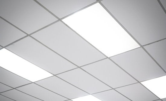 Panneau LED LCB 120x60cm Rétroéclairé ECO 60W 6600 lumens 6000K Blanc Lumière du Jour UGR22 Opale Blanc IP20
