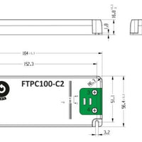 GLP LED power supply 24V 100W 4.17A IP20 driver CE RoHS with reliable performance for indoor lighting