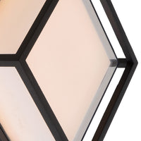 Applique murale LED Lucide SINGA intérieur extérieur 10W 3000K IP54 Aluminium moulé sous pression Noir design moderne