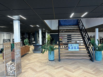 Ledvance LED Panel 120x30CM, 27.5W 4000 lumens, 4000K Cool White, UGR16 Louvre, IP20, Aluminum Matte Black