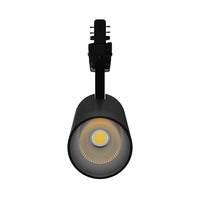Projecteur sur rail LED Spectrum Noir 3-Phases 25W 4000K 2650 lumens Faisceau 36° IP20 Boîtier en aluminium