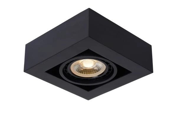 Lucide Zefix spot encastré LED gu10 2200K-3000K noir dimmable à chaud