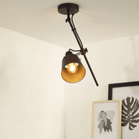 Spot encastré au plafond LED Lucide Quinny noir E27, IP20, 220-240V, 50W max