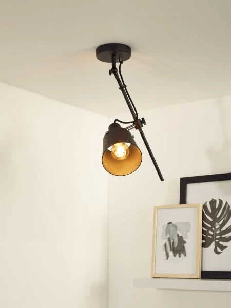 Spot encastré au plafond LED Lucide Quinny noir E27, IP20, 220-240V, 50W max