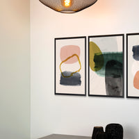 Plafonnier Lucide MESH Ø45cm, douille E27, 220-240V, 40W max, métal noir mat, design moderne IP20