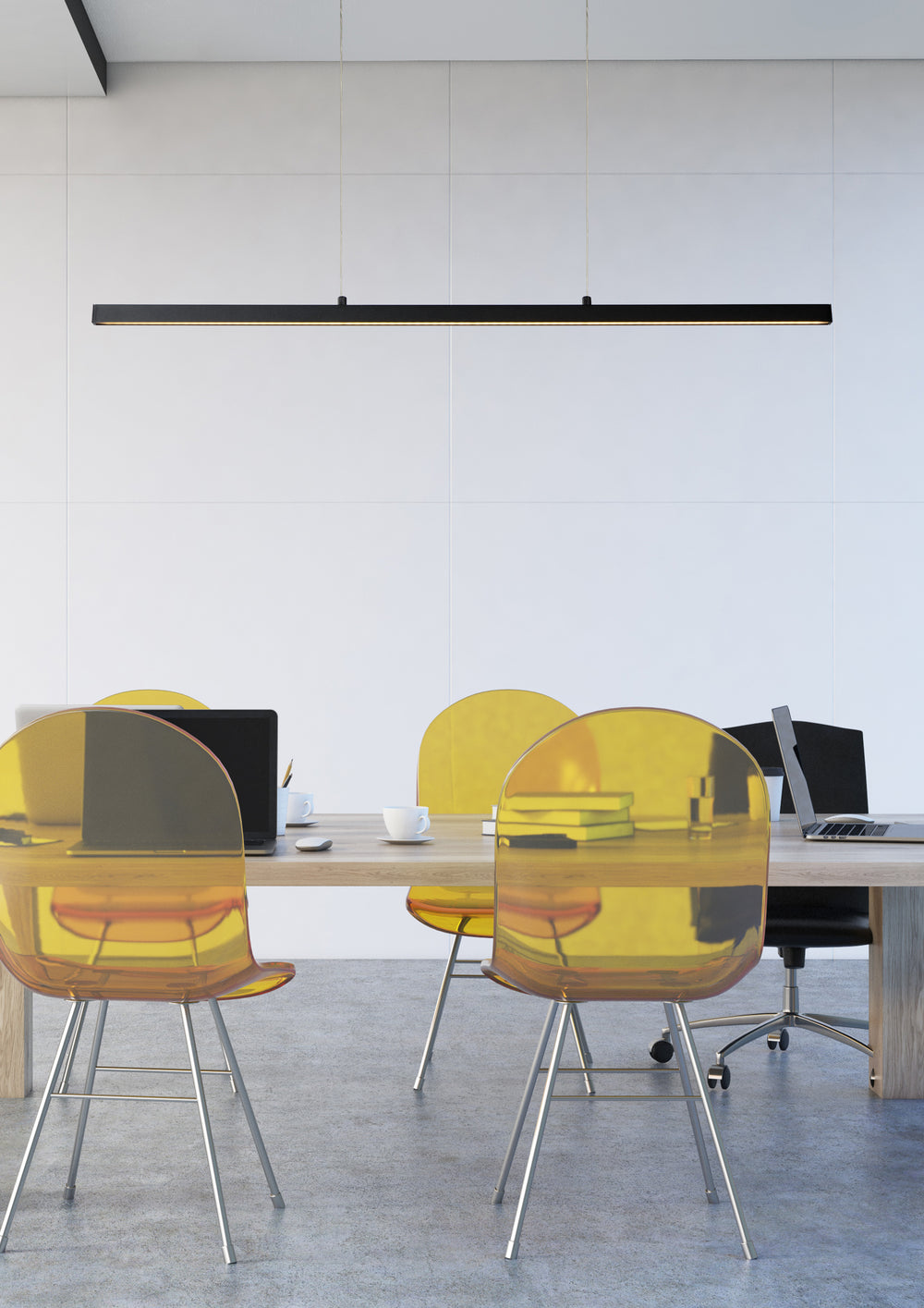 Lucide SIGMA suspension LED, dimmable 30W 230V 2700K 1711 lumens CRI 90 Noir design moderne IP20