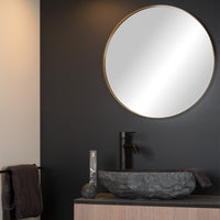 Lucide BRICE Plafonnier LED, 30W 3000K dimmable, IP44 rond 30cm, Noir Mat, éclairage moderne de salle de bain