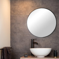 Plafonnier de salle de bains Lucide BRICE LED, dimmable 30W 3000K, rond 300mm, IP44, finition blanche