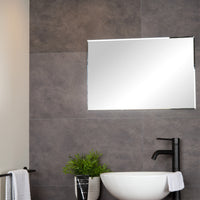 Lucide BRICE plafonnier de salle de bain LED, dimmable 8W 3000K, IP44, carré aluminium blanc 220-240V