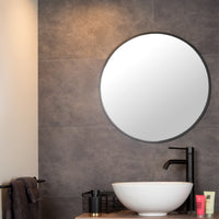 Lucide BRICE plafonnier LED de salle de bain, dimmable 30W 3000K, IP44, Blanc, design carré moderne
