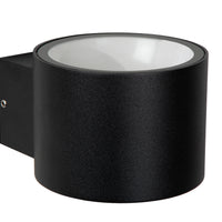 Applique murale LED Lucide OXFORD intérieur extérieur, IP54 Aluminium noir, douille G9 éclairage haut & bas