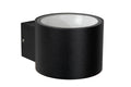 Applique murale LED Lucide OXFORD intérieur extérieur, IP54 Aluminium noir, douille G9 éclairage haut & bas