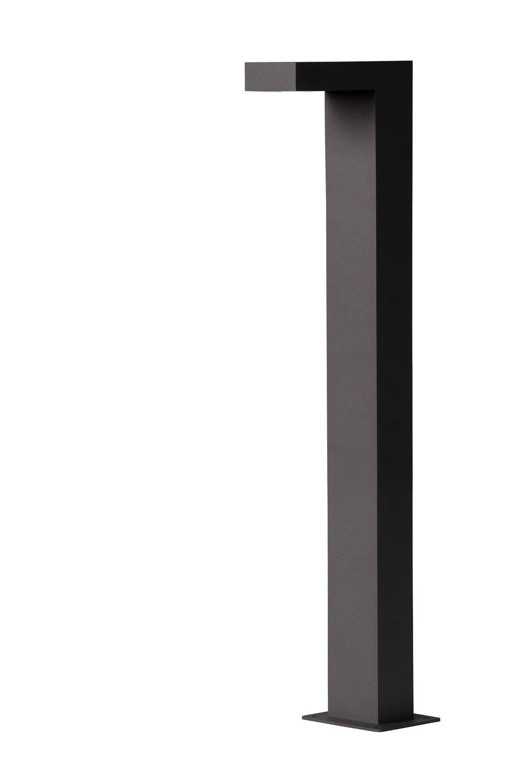 Lucide TEXAS borne lumineuse LED 7W 3000K IP54 Anthracite extérieur aluminium 220-240V 600mm éclairage de jardin moderne