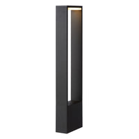Lucide GOA borne lumineuse LED 10W 3000K IP54 Gris Foncé éclairage de jardin extérieur