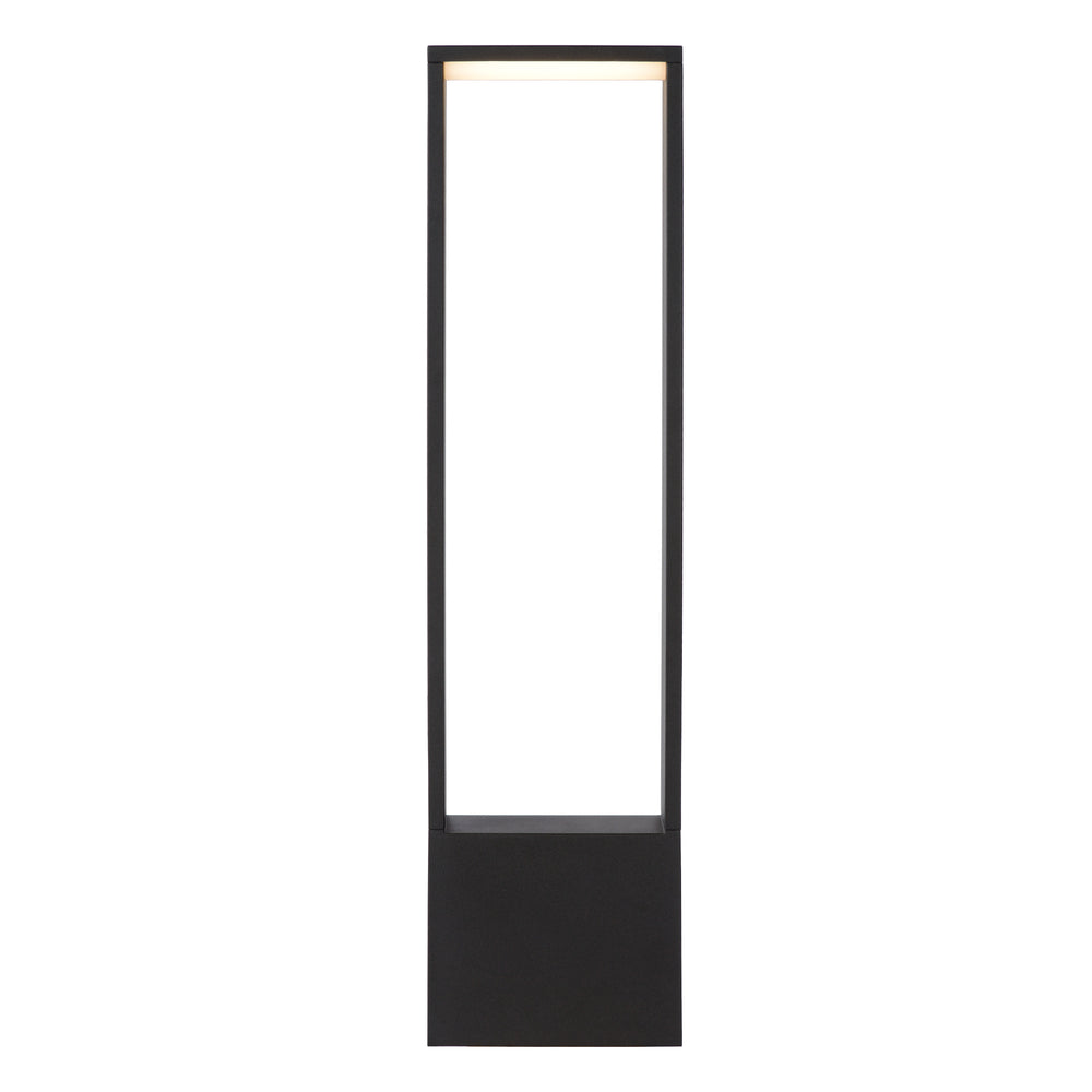 Lucide GOA borne lumineuse LED 10W 3000K IP54 Gris Foncé éclairage de jardin extérieur