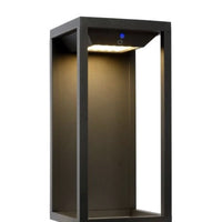 Applique murale LED solaire Lucide Tenso 3000K IP54 anthracite