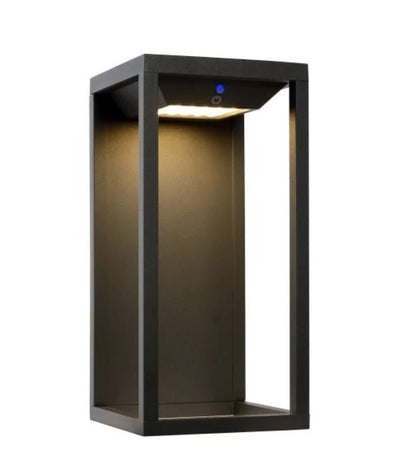 Applique murale LED solaire Lucide Tenso 3000K IP54 anthracite