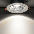 Spot encastré LED dimmable 7W remplace 70W 4000K blanc clair LCB