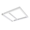 Panneau LED en aluminium blanc 60x60cm avec 75mm de hauteur et haute luminosité