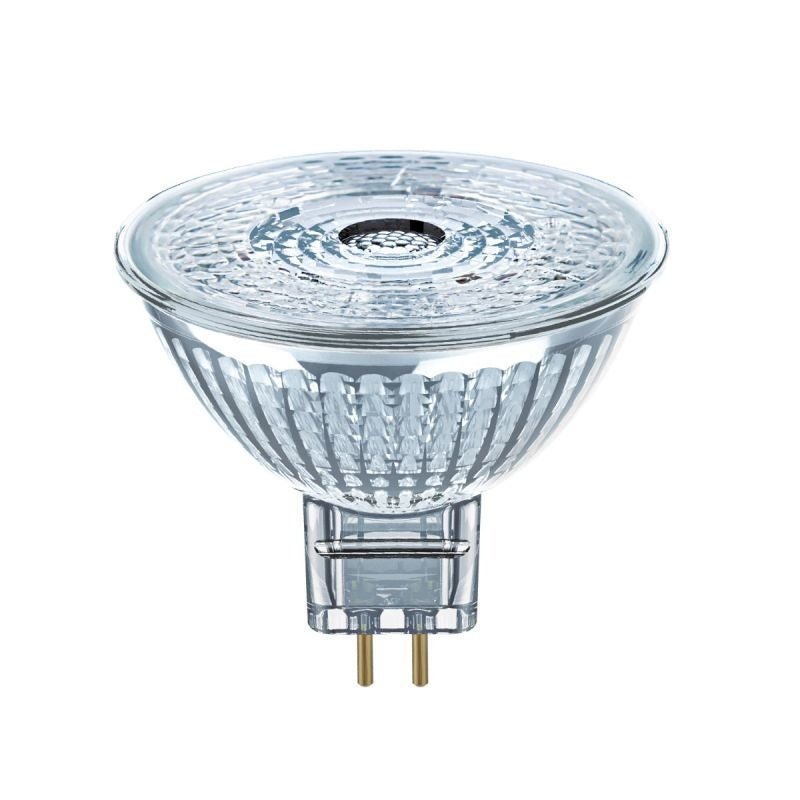 Spot LED Osram GU5.3 MR16 2,6W 230 lumens, 3000K, IP20, angle de faisceau de 36°
