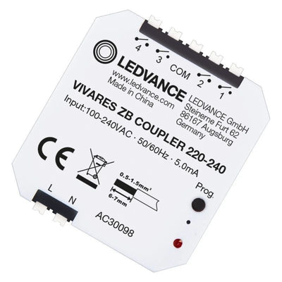 Vivares ZB coupler 220-240 LED lighting control component